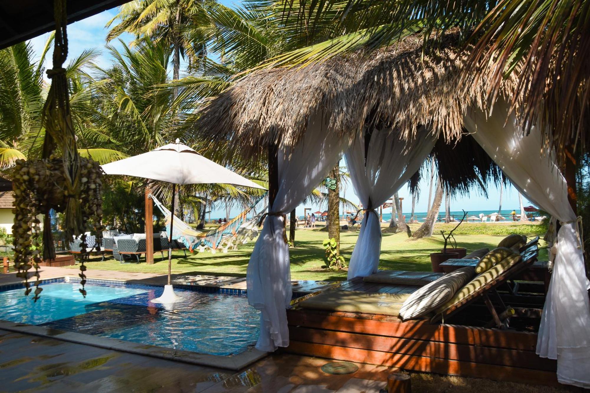Bangalo Luxo Beira Mar Carneiros Beach Resort Praia dos Carneiros Eksteriør bilde