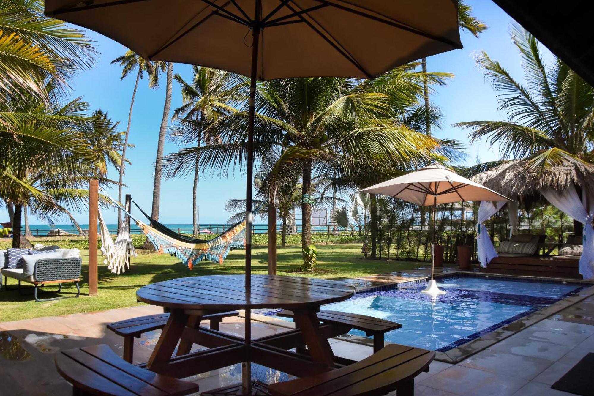 Bangalo Luxo Beira Mar Carneiros Beach Resort Praia dos Carneiros Eksteriør bilde